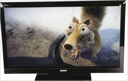 TV LCD Full HD con retroiluminación LED y soporte 3D, con una diagonal de 40