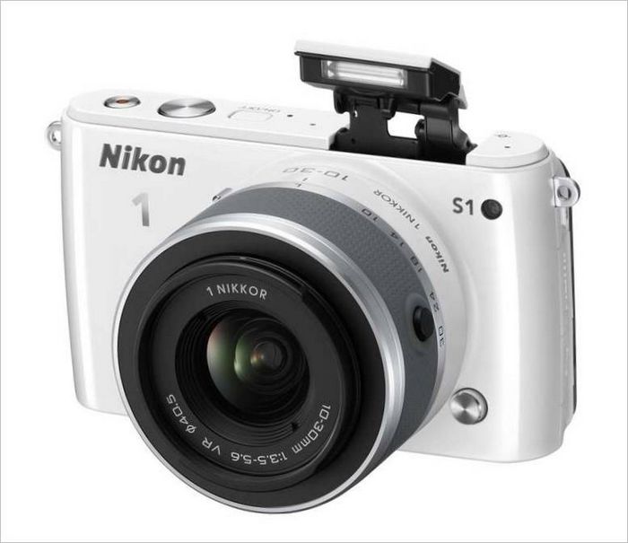 La cámara sin espejo Nikon 1 S1
