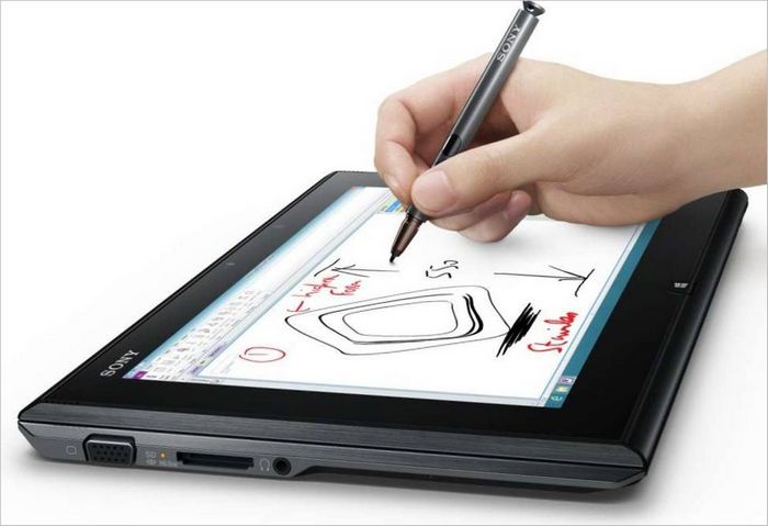 Sony VAIOTM Duo 11 Hybrid Slider Ultrabook - se puede dibujar