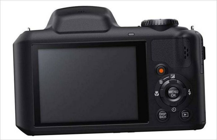 La cámara sin espejo Fujifilm FinePix S8600 - Pantalla