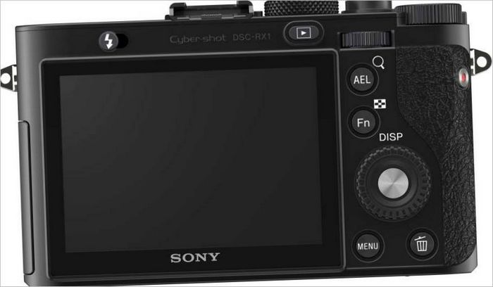 Cámara digital compacta Sony Cyber-shot™ DSC-RX1 - pantalla