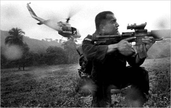 Una operación militar en Colombia