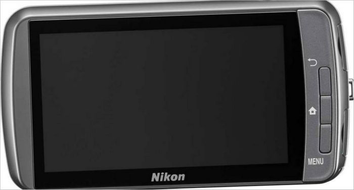 Cámara compacta Nikon COOLPIX S800c - pantalla